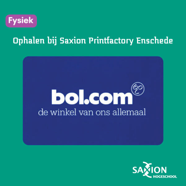 Bol.com I Fysieke kaart - OPHALEN