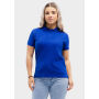 L&S Polo Basic SS for her White-2XL