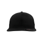 Pet Flexfit platte klep BLACK S/M