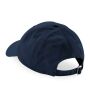 LOW PROFILE 6 PANEL DAD CAP, NAVY, One size, BEECHFIELD