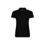 Ladies Pro Polyester Polo Shirt, Black, L, Pro RTX