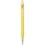Spectrum balpen van gerecycled aluminium (blauwe inkt) - Geel
