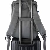 Gerecyclede (900D) polyester rugzak Amalia zwart