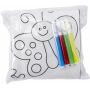 Non-woven (80 gr/m²) schort Stacy wit