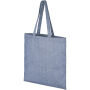 Pheebs 210 g/m² gerecycled draagtas 7L - Heather blauw Pheebs 210 g/m² gerecycled draagtas 7L - Heather blauw