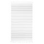 T1-Hamsultan Hamam Sultan Towel - White/Grey