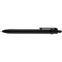 Fidget balpen van gerecycled plastic (zwarte inkt) - Zwart