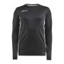 PRO CONTROL IMPACT LS TEE M BLACK-WHITE XS