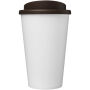 Americano® Eco 350 ml gerecyclede drinkbeker - Wit/Bruin