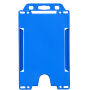 Pierre kaarthouder van gerecycled plastic - Blauw