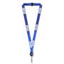 Polyester sublimatie badge‑reel keycord