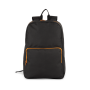 Rugzak met contrasterende ritssluiting Black / Orange One Size