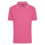 Men's Polo pink/white S