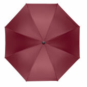 RAYNA - 27" auto paraplu houten greep - Bordeaux