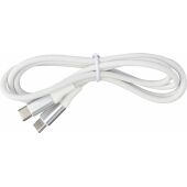 Nylon oplaadkabel Jacob zwart