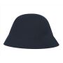BABY BUCKET HAT, NAVY, 06/12M, LARKWOOD