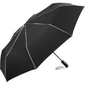 AOC oversize pocket umbrella FARE® Seam black-light grey