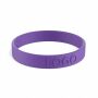 Gepersonaliseerde siliconen polsbandjes (12 mm breed)