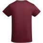 Breda biologisch katoenen kindershirt met korte mouwen - Garnet - 11/12