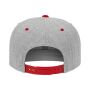 CLASSIC SNAPBACK 2-TONE, HEATHER/RED, One size, FLEXFIT