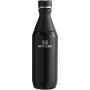 Stanley All Day Slim 350 ml waterfles - Zwart glanzend