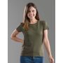 BS Evolution  Dames T-Shirt, 150 gr/m2, 100% biologisch katoen - Paars