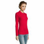 PERFECT LSL WOMEN - PERFECT LSL DAMES POLO 180 - XXL - Rood PERFECT LSL WOMEN - PERFECT LSL DAMES POLO 180 - XXL - Rood
