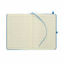 ARCOLOOP - A5 gerecycled PU notitieboek - Royal Blauw