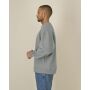 Radder 2.0 - Het unisex oversized crewneck sweatshirt - Misty Grey (M)