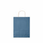 PAPER TONE M - Medium papieren geschenktas - Blauw
