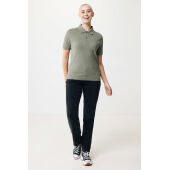 Iqoniq Yosemite gerecycled katoen pique polo, heather green (XXS)