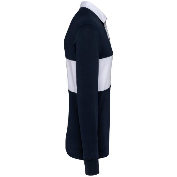 Rugbypolo met lange mouwen Navy / White 5XL Rugbypolo met lange mouwen Navy / White 5XL