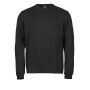 Athletic Crew Neck Sweat - Black - XS