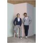 Arora heren hoodie met ritssluiting - Hale Blue - L