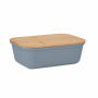 THURSDAY - Lunchbox PP bamboe deksel 1L - Petrol