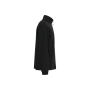 Verstelbaar fleecevest met elastische mouwboorden Black 6XL