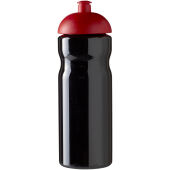 H2O Active® Base 650 ml bidon met koepeldeksel - Zwart/Rood
