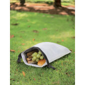 Snackstrap AWARE™ RPET opvouwbare lunchzak 30x20CM, wit