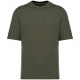 Ecologisch oversized uniseks T-shirt French Terry Organic Khaki XS