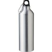 Gerecycled aluminium fles (750 ml) Makenna zilver
