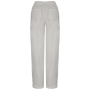 Verwassen damesbroek in linnen Washed White XL