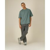 Asher - Boxy uniseks T-shirt van stevige stof - 3XL