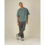 Asher - Boxy uniseks T-shirt van stevige stof - 3XL