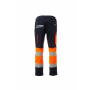 Working Summer fluorescent orange/navy blue XXS
