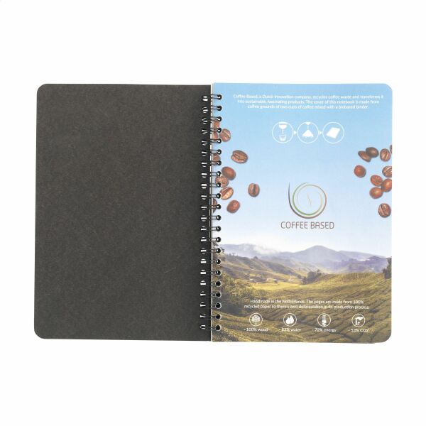 Coffee Notebook Wire-O A5 Notizbuch - braun Coffee Notebook Wire-O A5 Notizbuch - braun
