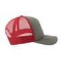 RAPPER-S, DARK GREY/BURGUNDY, One size, ATLANTIS HEADWEAR