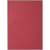 Novella Austen A5 gerecycled notitieboek met zachte cover, 100 vellen - Rood