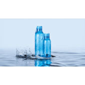 Avira Atik RCS Gerecycled PET fles 1L, blauw
