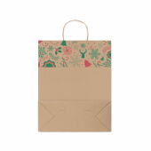 BAO LARGE - Papieren geschenkzak groot - Beige BAO LARGE - Papieren geschenkzak groot - Beige