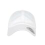 LOW PROFILE ORGANIC COTTON CAP, WHITE, One size, FLEXFIT